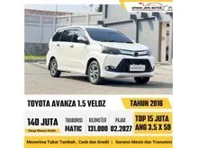 2016 Toyota Avanza 1.5 Veloz MPV Matic Putih Kondisi Bergaransi Harga Termurah