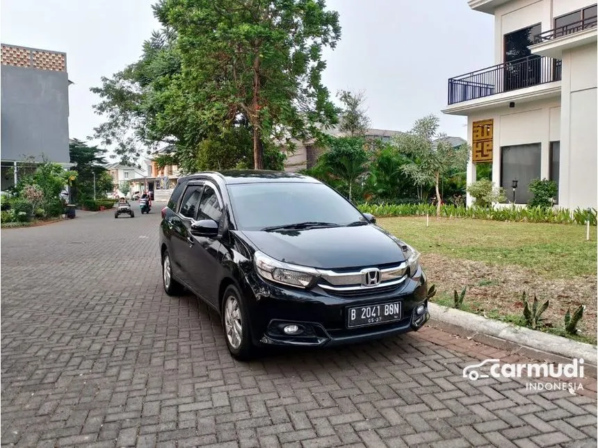 Jual Mobil Honda Mobilio 2017 E 1.5 di Jawa Barat Automatic MPV Hitam Rp 152.000.000
