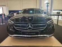 2022 Mercedes-Benz E200 2.0 Avantgarde Sedan