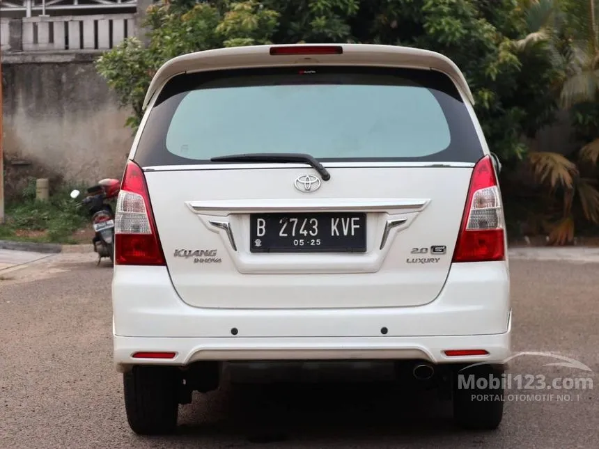 2013 Toyota Kijang Innova G Luxury MPV