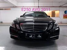 2011 Mercedes-Benz E250 1.8 CGI Avantgarde Sedan