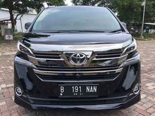VELLFIRE G ATPM 2016 Hitam, Masih Seperti Baru, Garansi, Km 10 Rb