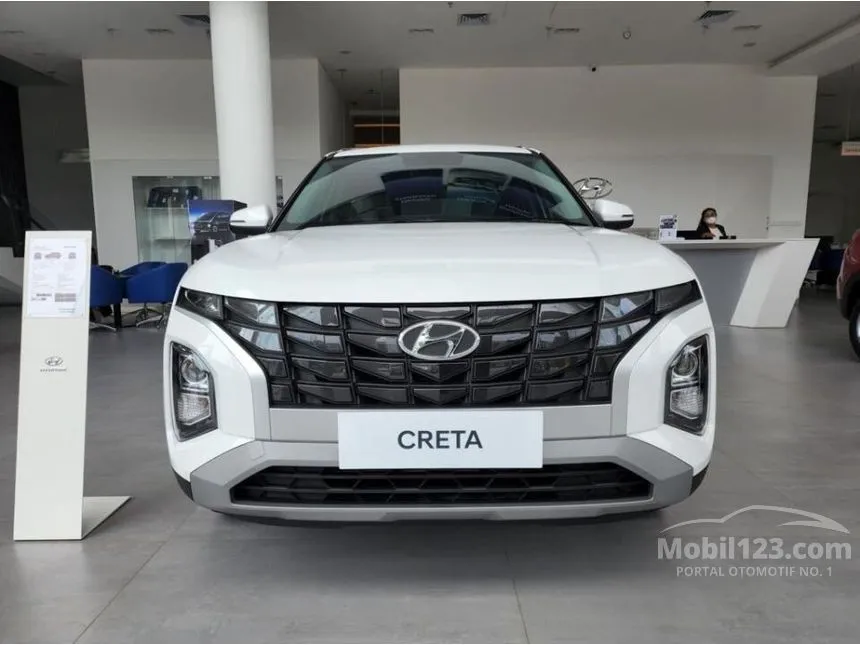 Jual Mobil Hyundai Creta 2024 Trend 1.5 di Banten Automatic Wagon Putih Rp 306.450.000