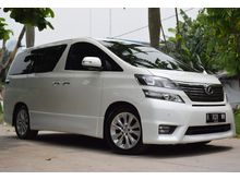 2010 Toyota Vellfire 2.4 Z Platinum Km 45 rb Jok Kulit 2 TV Power Back Door Khusus Kredit TDP 50JT Kondisi Mulus Siap Pakai