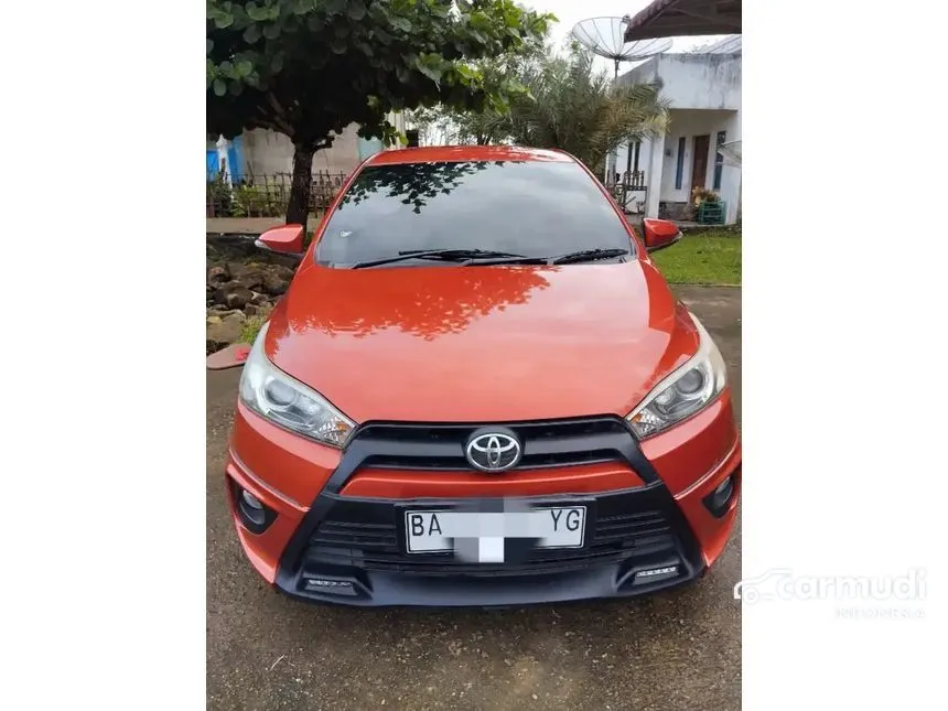 Jual Mobil Toyota Yaris 2015 G 1.5 di Sumatera Barat Automatic Hatchback Orange Rp 158.000.000
