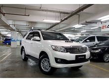 2014 Toyota Fortuner 2.5 G AT Diesel Pemakaian 2015