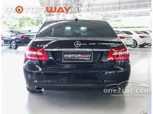 2012 Mercedes-Benz E250 1.8 Avantgarde CGI BlueEFFICIENCY Sedan