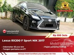 2017 Lexus RX 200t 2.0 F Sport SUV
