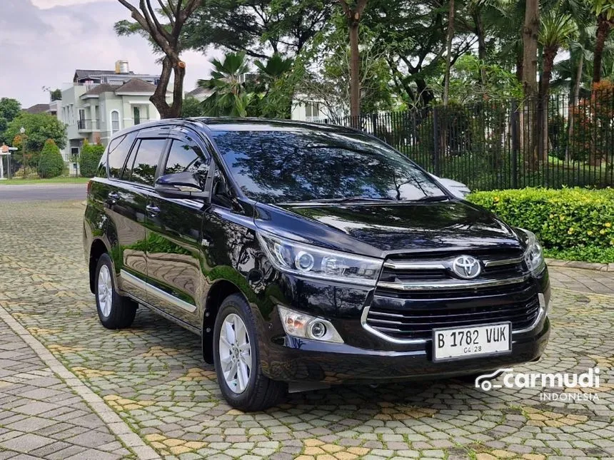 Jual Mobil Toyota Kijang Innova 2019 V 2.0 di Banten Automatic MPV Hitam Rp 281.000.000