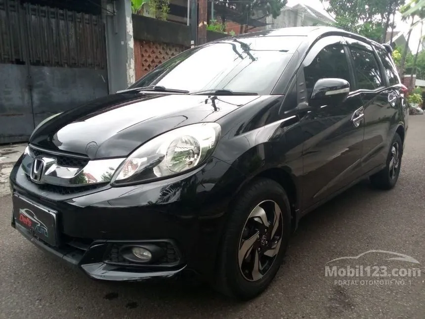 Jual Mobil Honda Mobilio 2014 E 1.5 di DKI Jakarta Automatic MPV Hitam Rp 120.000.000