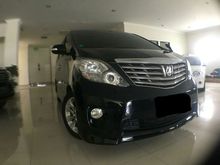 Toyota Alphard S Alles Th 2010 Hitam Km 59rb Kondisi Terawat