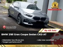2022 BMW 218i 1.5 Gran Coupe Sport Coupe Sedan CKD AT Abu NIK 2022 [ LOW KM 25RB ]