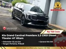 2024 KIA Grand Carnival 2.2 Premier 7 Seater MPV CRDi Diesel AT Hitam NIK 2024 [GARANSI 5TH]