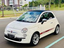2014 Fiat 500C 1.4 Lounge cabriolet langka seperti baru