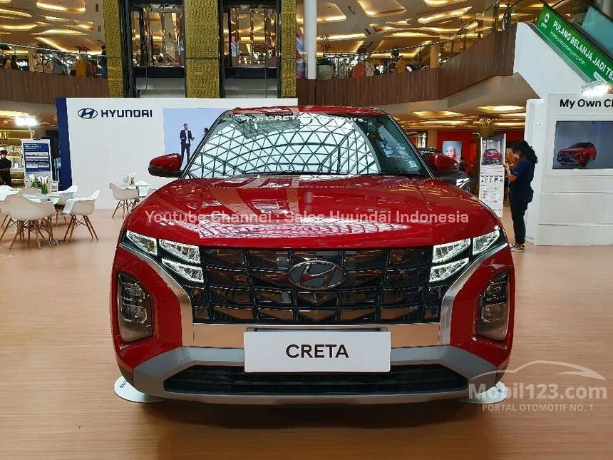 Jual Mobil Hyundai Creta 2024 Style 1.5 di Banten Automatic Wagon Merah Rp 350.000.000