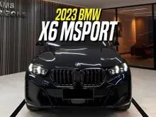 2023 BMW X6 3.0 xDrive40i M Sport Pro SUV Black on Red New Model Facelift xDrive Msport Hitam