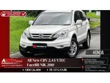 2010 Honda CR-V 2.4 SUV KM 26.000 SUPER ANTIK MOBIL SIMPANAN Honda All New CRV 2.4 I-VTEC Facelift NIK 2010 Pjk Pnjng 1Thn