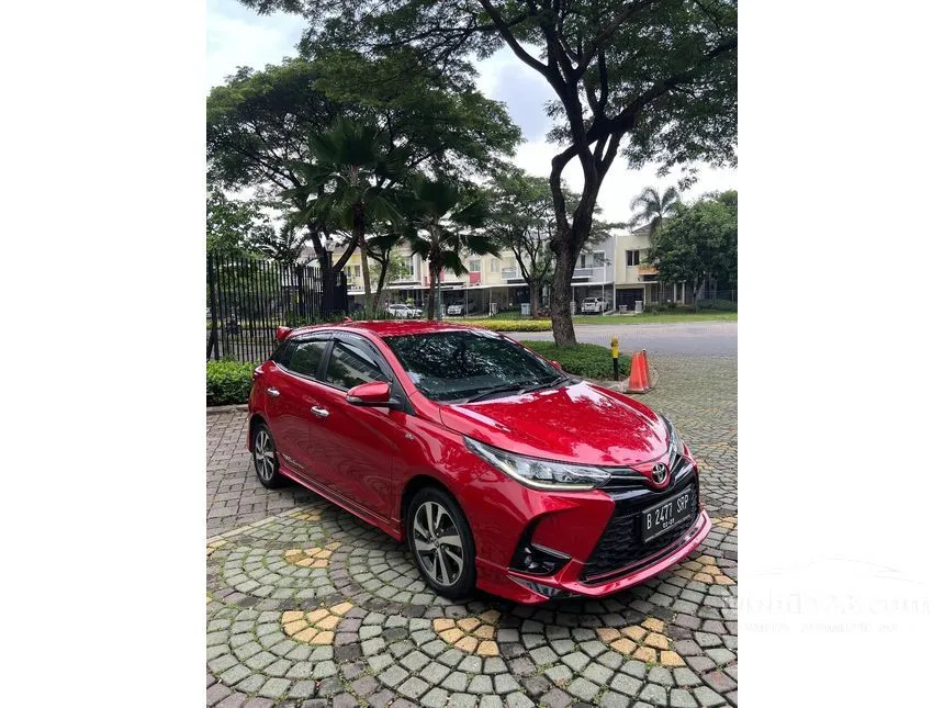 Jual Mobil Toyota Yaris 2020 TRD Sportivo 1.5 di Banten Automatic Hatchback Merah Rp 220.000.000