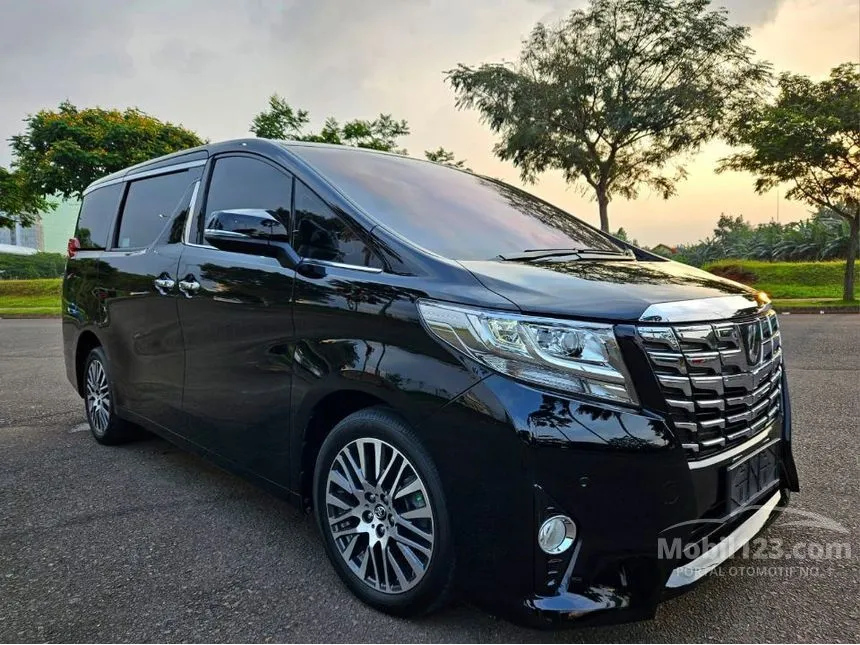 Jual Mobil Toyota Alphard 2016 X 2.5 di DKI Jakarta Automatic Van Wagon Hitam Rp 519.000.000