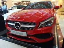 READY STOCK MERCEDES BENZ CLA 200 AMG MERAH 2018