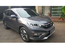 Honda CR-V 2.4 Prestige 2015 abu abu Sun rooft