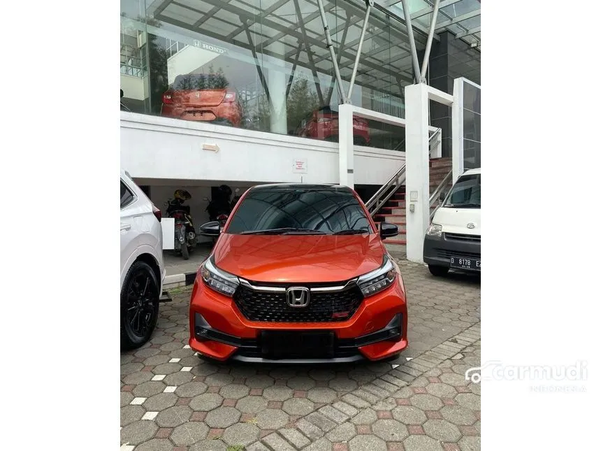 Jual Mobil Honda Brio 2023 RS 1.2 di Banten Automatic Hatchback Orange Rp 22.500.000