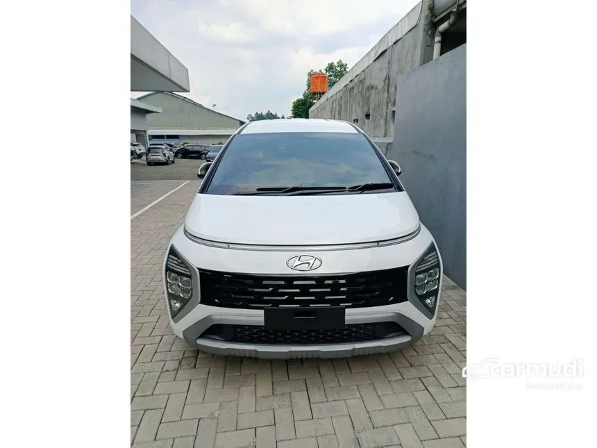 Jual Mobil Hyundai Stargazer 2024 Essential 1.5 di Jawa Barat Automatic Wagon Putih Rp 256.300.000