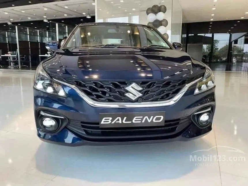 Jual Mobil Suzuki Baleno 2024 1.5 di Banten Automatic Hatchback Biru Rp 241.315.000
