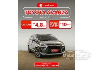 2022 Toyota Avanza 1.5 G MPV