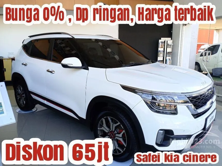 Jual Mobil KIA Seltos 2023 GT Line 1.4 di DKI Jakarta Automatic Wagon Putih Rp 381.650.000