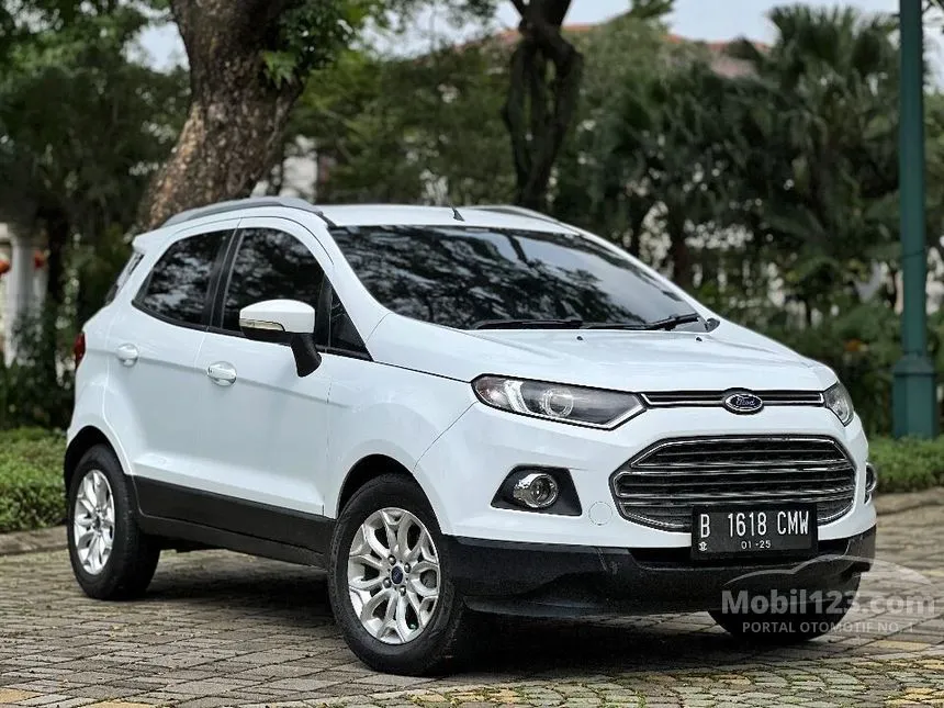 Jual Mobil Ford EcoSport 2014 Titanium 1.5 di DKI Jakarta Manual SUV Putih Rp 105.000.000