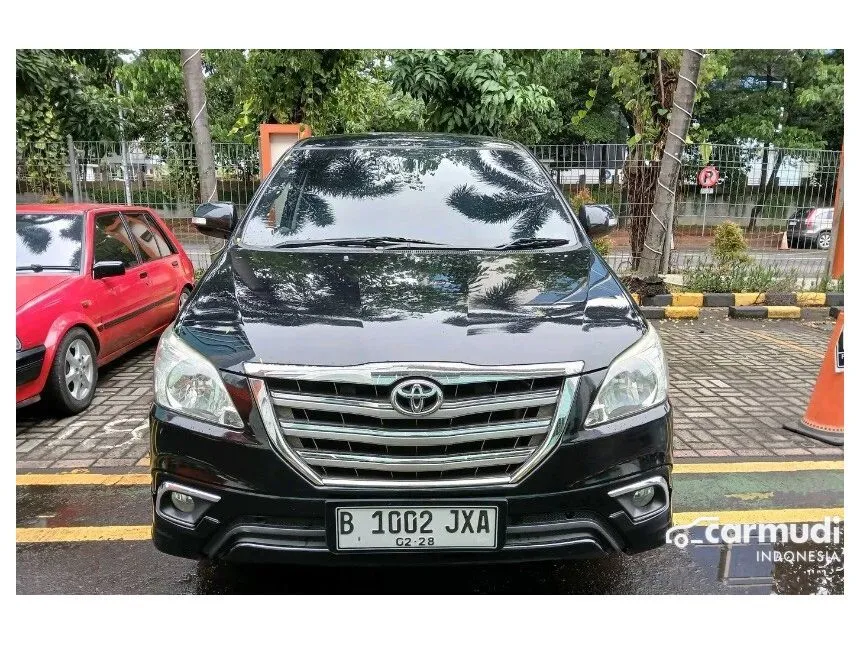 Jual Mobil Toyota Kijang Innova 2015 V Luxury 2.0 di Banten Automatic MPV Hitam Rp 202.000.000