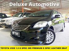 2011 Toyota Vios 1.5 G FULL SPEC LEATHER SEAT SPORT RIM 4 DISC BRAKE