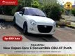 2026 Daihatsu Copen 0.7 Cero S Convertible CBU 2026/2025 [ ODO 400 PERAK KM ]