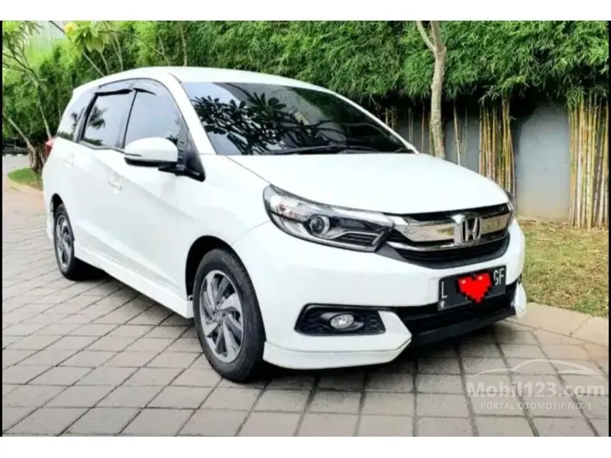 Jual Mobil Honda Mobilio 2019 E 1.5 di Jawa Timur Automatic MPV Putih Rp 160.000.000