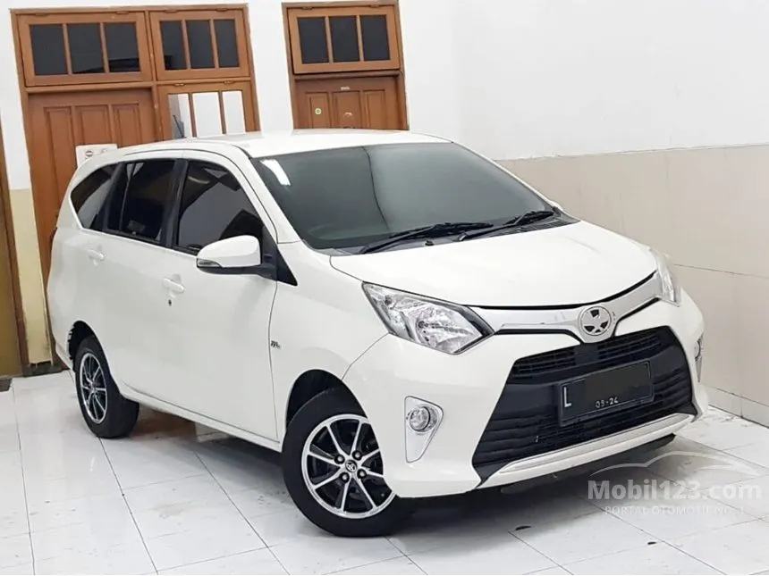Jual Mobil Toyota Calya 2019 G 1.2 di Jawa Timur Automatic MPV Putih Rp 133.000.000