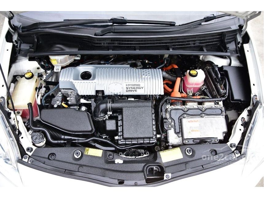 Toyota Prius 2011 (ปี 09-16) Hybrid 1.8 เกียร์อัตโนมัติ สีขาว | One2car ...