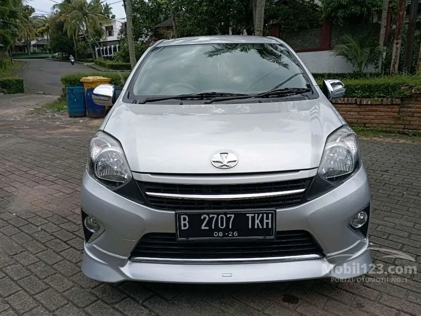 Jual Mobil Toyota Agya 2016 G 1.0 di DKI Jakarta Manual Hatchback Silver Rp 92.000.000