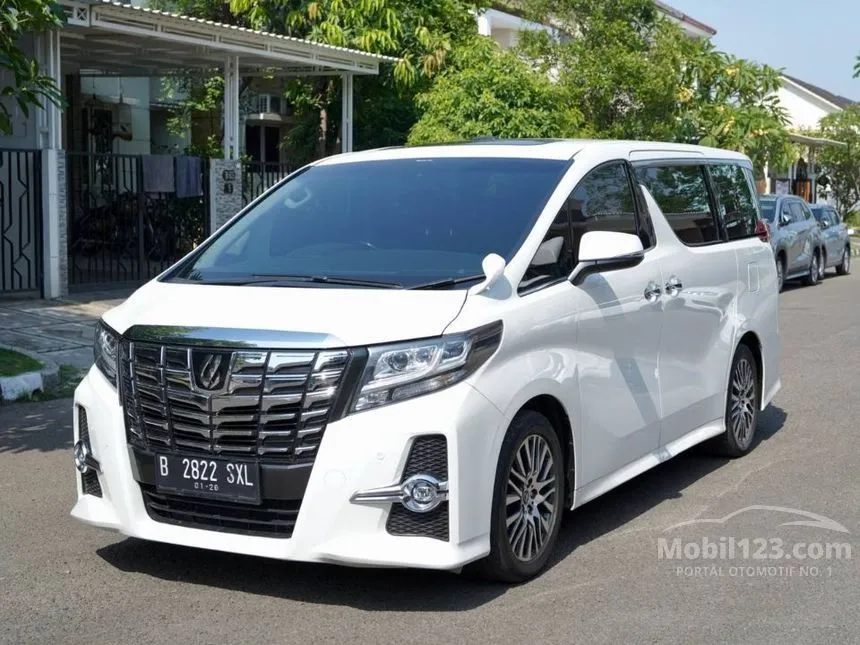 Jual Mobil Toyota Alphard 2015 G S C Package 2.5 di DKI Jakarta Automatic Van Wagon Putih Rp 590.000.000