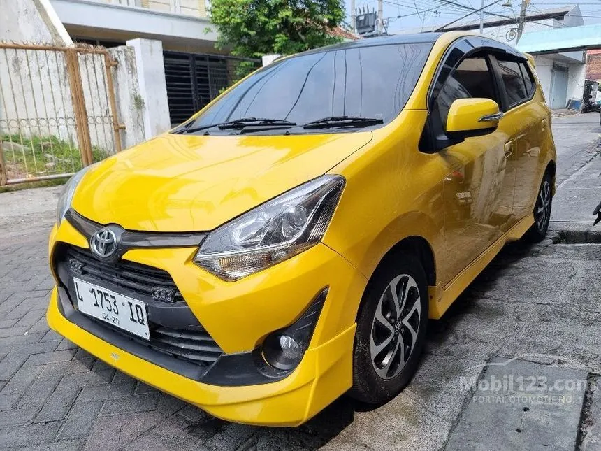 Jual Mobil Toyota Agya 2019 TRD 1.2 di Jawa Timur Automatic Hatchback Kuning Rp 139.000.000