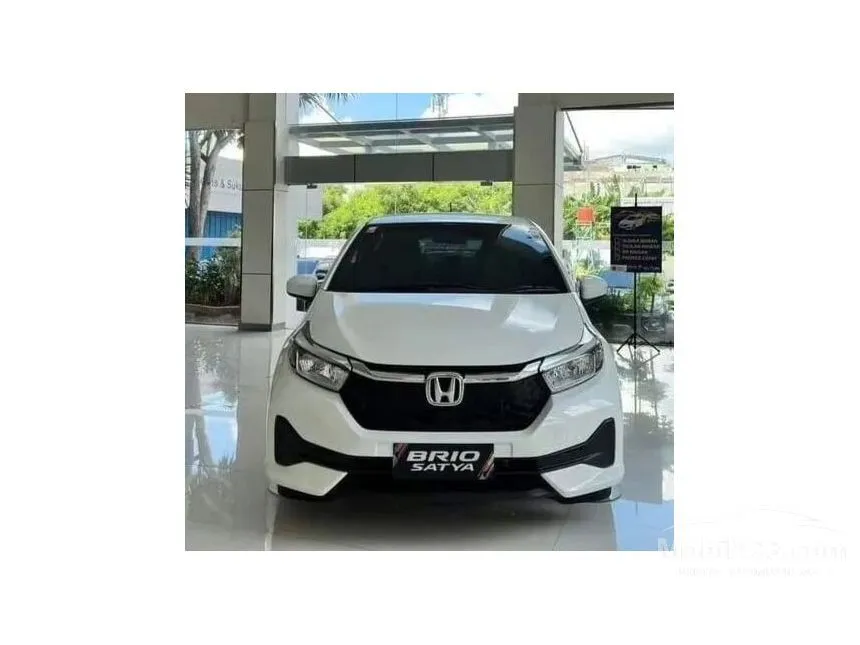 Jual Mobil Honda Brio 2024 E Satya 1.2 di Banten Automatic Hatchback Putih Rp 158.640.000