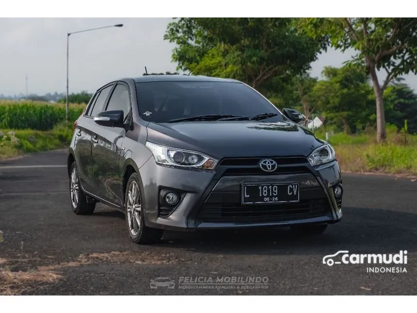 Jual Mobil Toyota Yaris 2014 G 1.5 di Jawa Timur Automatic Hatchback Abu