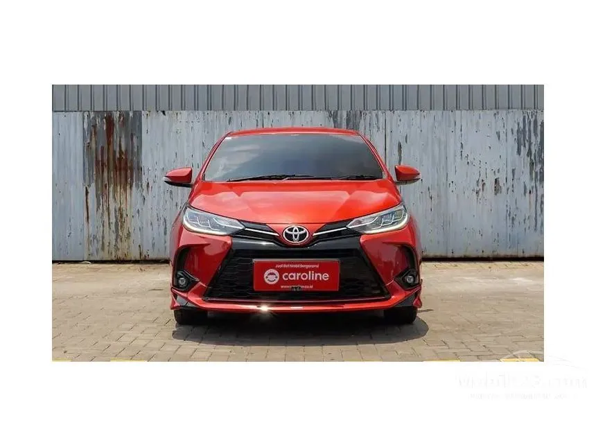 Jual Mobil Toyota Yaris 2021 S GR Sport 1.5 di Jawa Barat Automatic Hatchback Merah Rp 223.000.000
