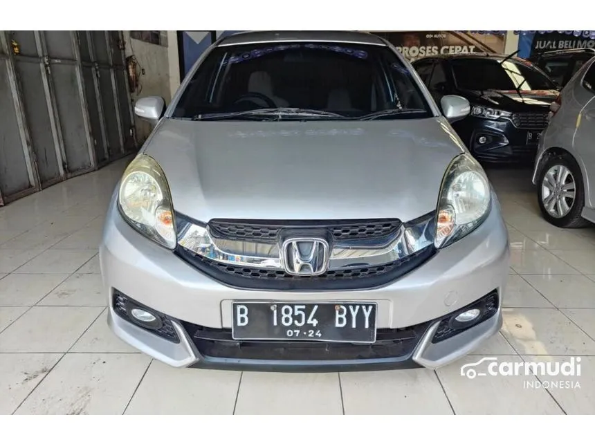 Jual Mobil Honda Mobilio 2014 E 1.5 di DKI Jakarta Manual MPV Silver Rp 115.000.000