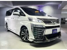 2019 Toyota Vellfire 2.5 ZG MPV / JBL Sound System / 360 Cam / Modelista Bodykit / True Year Made