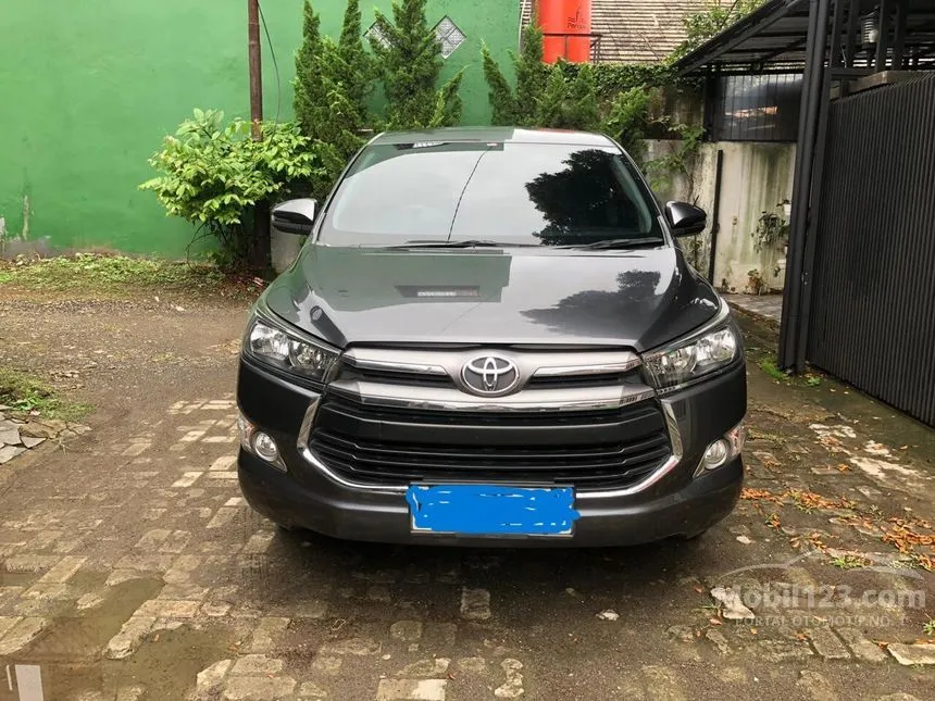 Jual Mobil Toyota Kijang Innova 2018 G 2.4 di Jawa Barat Automatic MPV Abu