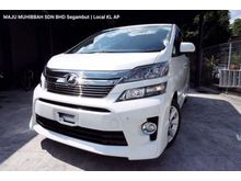 ( UNREG 2014) Toyota Vellfire 2.4 Z Facelift Original ( SUPER Low Mileage) 7 Seater Showroom DEMO unit with Warranty