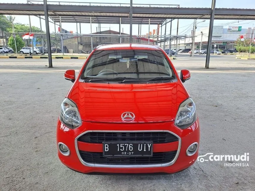 Jual Mobil Daihatsu Ayla 2017 X 1.0 di Banten Manual Hatchback Merah Rp 81.000.000