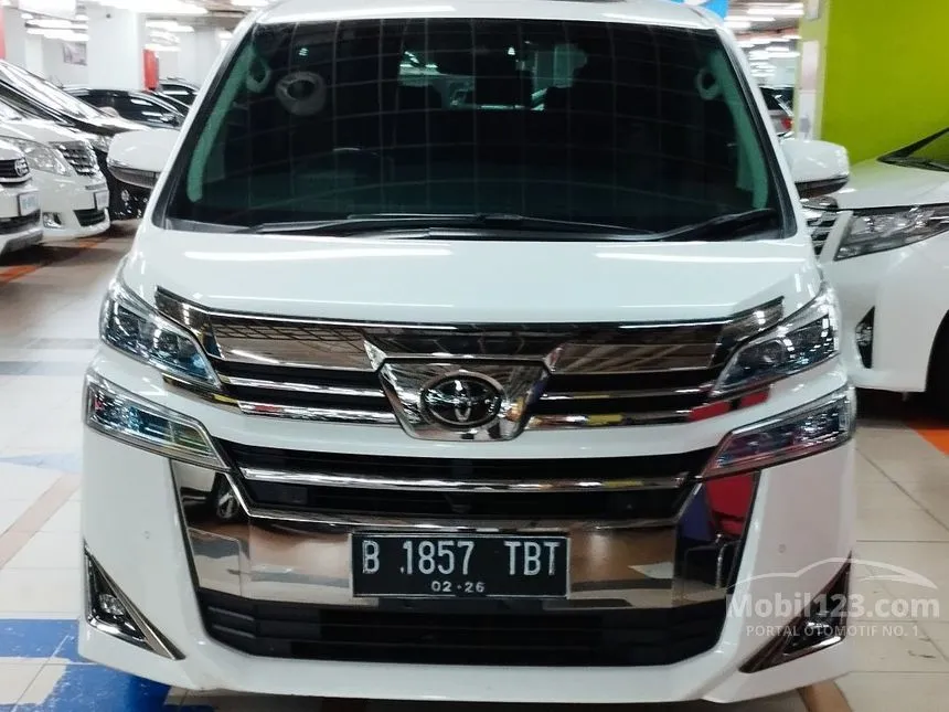 Jual Mobil Toyota Vellfire 2020 G 2.5 di DKI Jakarta Automatic Van Wagon Putih Rp 830.000.000