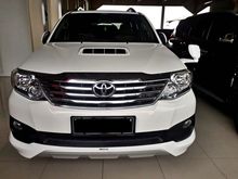 Toyota Fortuner 2.5 G vnt TRD 2013 at WHITE elegant , top condition